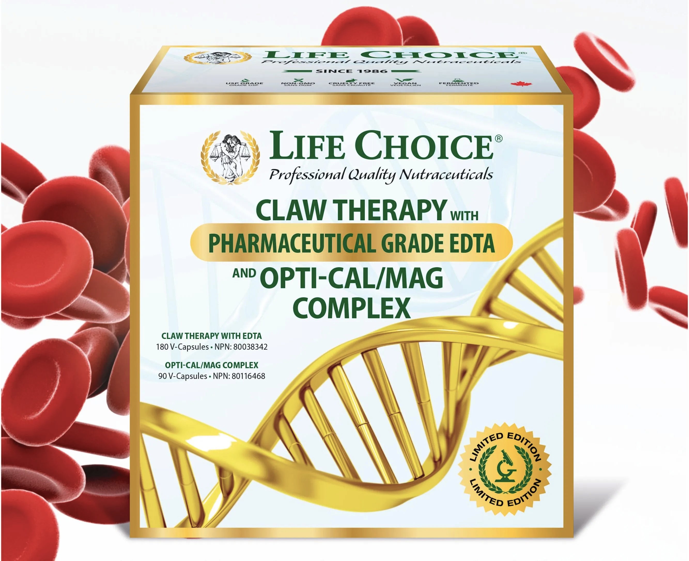 Claw Therapy avec EDTA - Détox métaux lourds - Life Choice